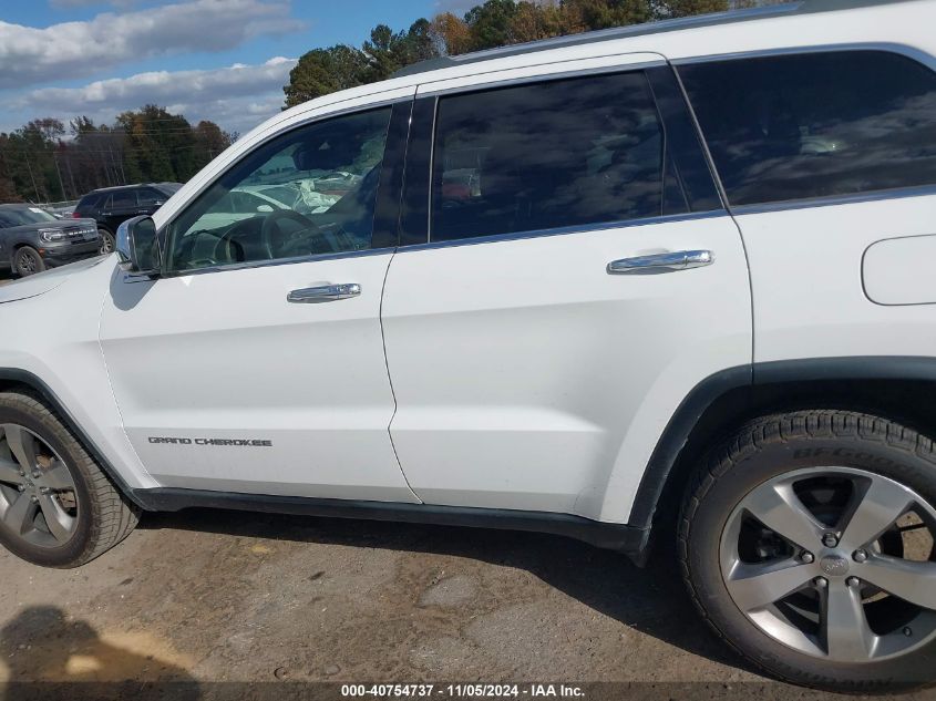 2015 Jeep Grand Cherokee Limited VIN: 1C4RJEBG6FC906432 Lot: 40754737