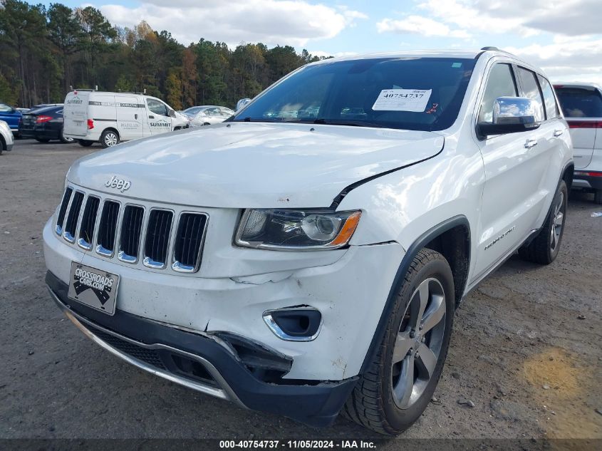 2015 Jeep Grand Cherokee Limited VIN: 1C4RJEBG6FC906432 Lot: 40754737