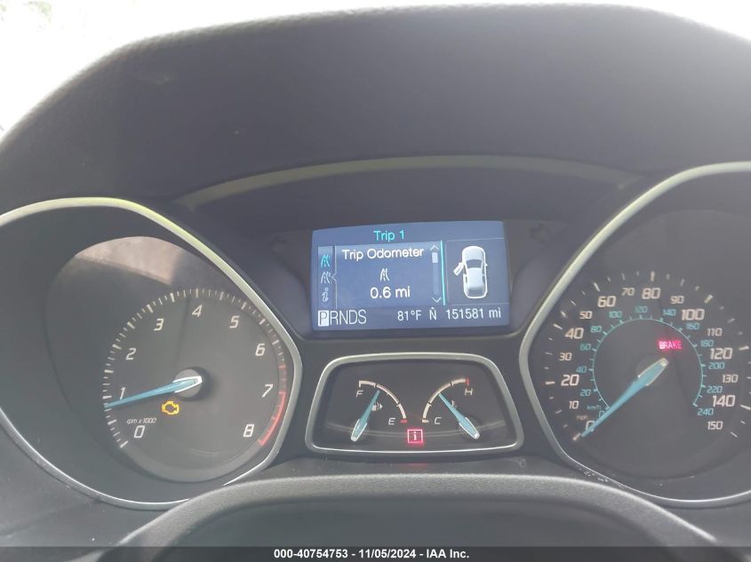 2012 Ford Focus Sel VIN: 1FAHP3M27CL372505 Lot: 40754753