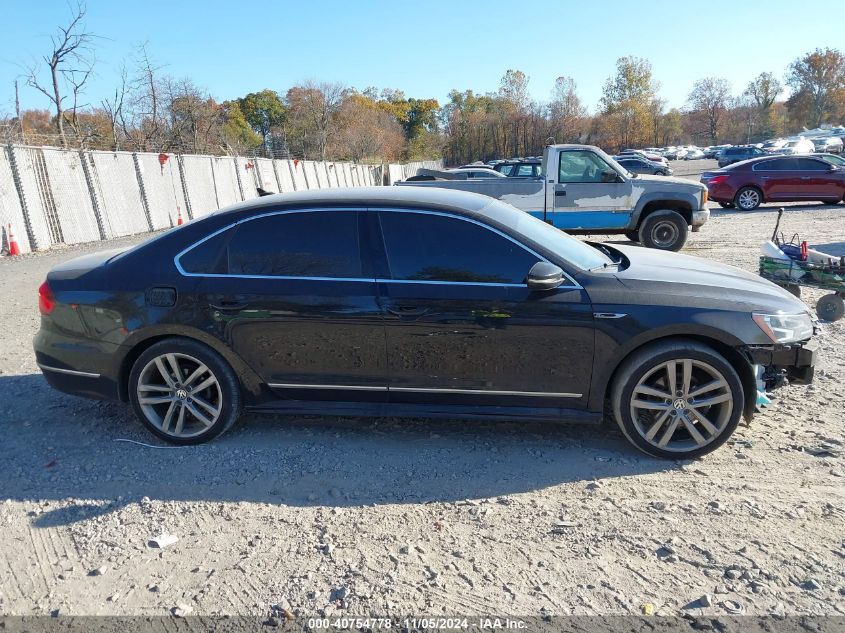 2017 Volkswagen Passat 1.8T R-Line VIN: 1VWDT7A31HC039973 Lot: 40754778