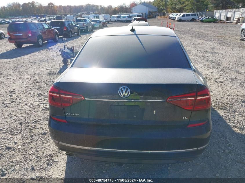 2017 Volkswagen Passat 1.8T R-Line VIN: 1VWDT7A31HC039973 Lot: 40754778