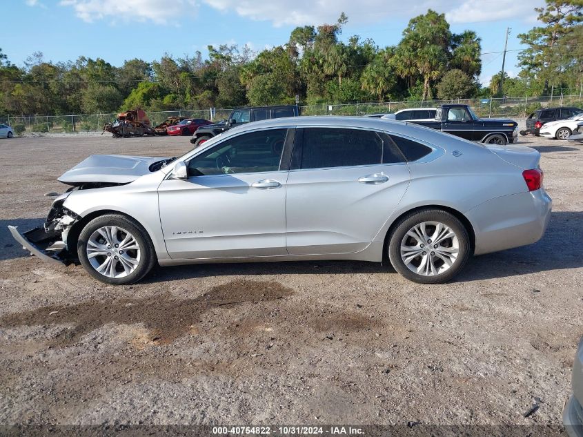 2014 Chevrolet Impala 2Lt VIN: 2G1125S38E9112201 Lot: 40754822