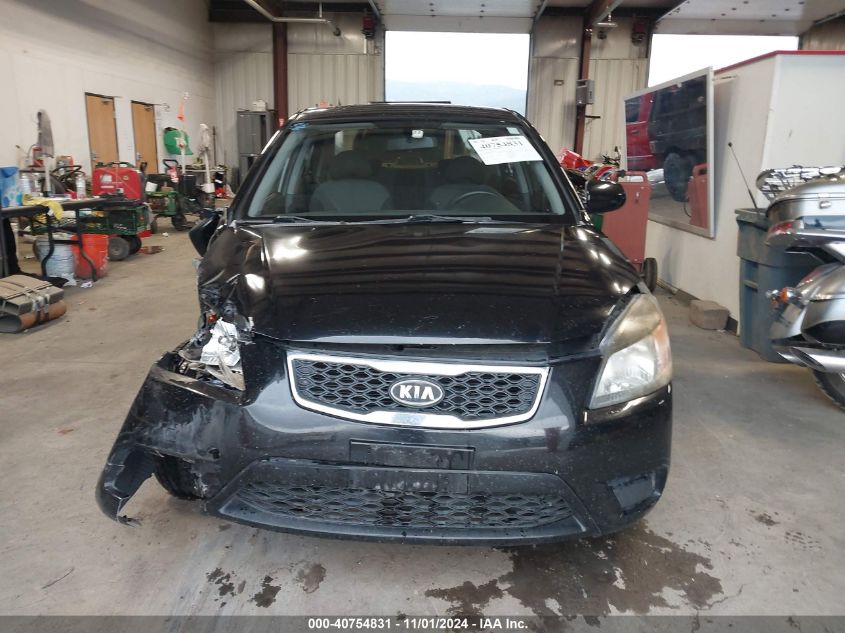 2010 Kia Rio Lx VIN: KNADH4A36A6691833 Lot: 40754831