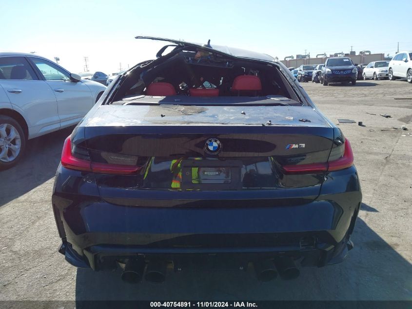 2021 BMW M3 Sedan VIN: WBS53AY08MFL09119 Lot: 40754891