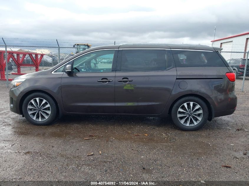 2015 Kia Sedona Sx VIN: KNDMC5C11F6019608 Lot: 40754892