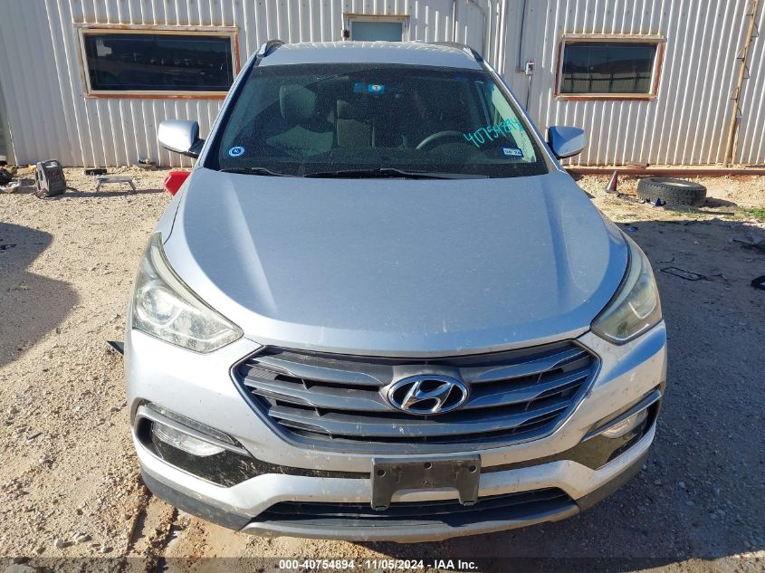 2017 Hyundai Santa Fe Sport 2.4L VIN: 5XYZU3LB4HG416018 Lot: 40754894