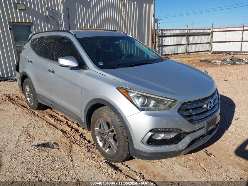 2017 Hyundai Santa Fe Sport 2.4L VIN: 5XYZU3LB4HG416018 Lot: 40754894