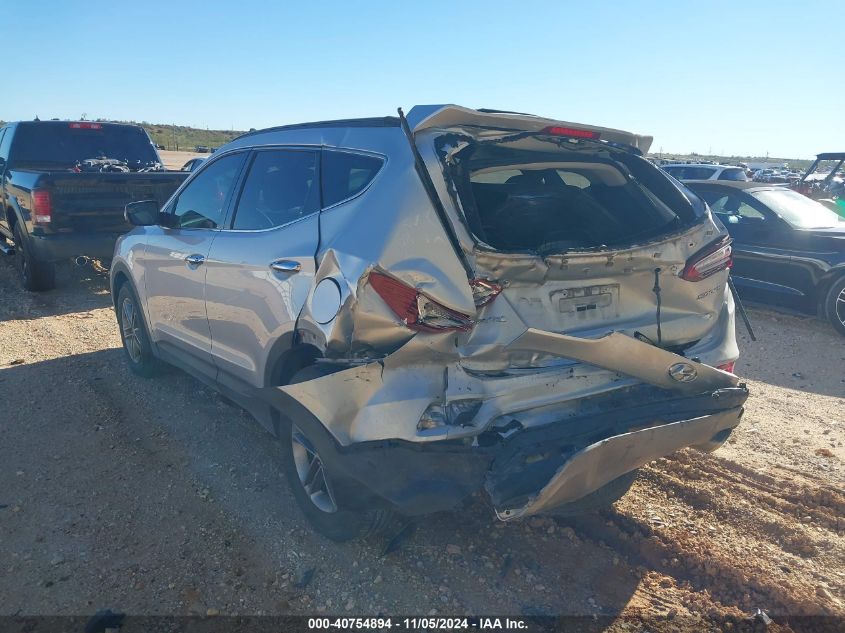 2017 Hyundai Santa Fe Sport 2.4L VIN: 5XYZU3LB4HG416018 Lot: 40754894