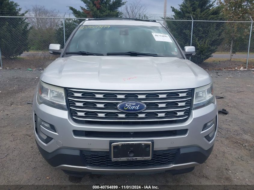 2016 Ford Explorer Limited VIN: 1FM5K8FH1GGD08836 Lot: 40754899