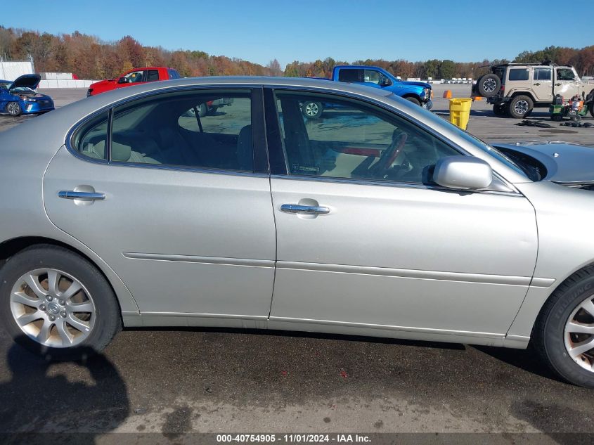 2004 Lexus Es 330 Base (A5) VIN: JTHBA30GX45013205 Lot: 40754905