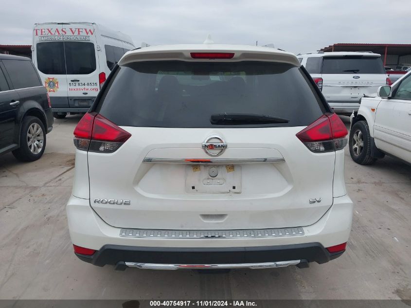 2017 Nissan Rogue Sv VIN: 5N1AT2MN9HC796590 Lot: 40754917