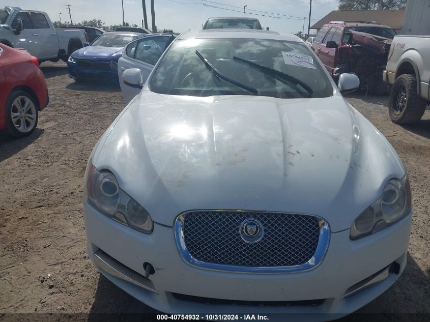 2011 Jaguar Xf VIN: SAJWA0FB9BLS12303 Lot: 40754932