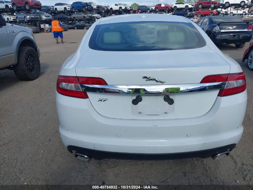 2011 Jaguar Xf VIN: SAJWA0FB9BLS12303 Lot: 40754932