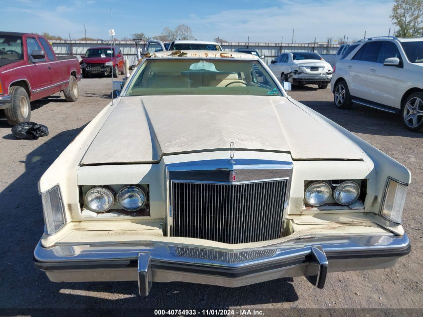 1978 Lincoln Continental VIN: 8Y89A907780 Lot: 40754933