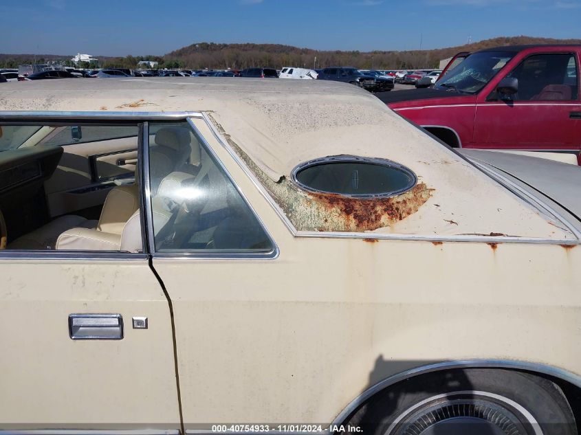 1978 Lincoln Continental VIN: 8Y89A907780 Lot: 40754933