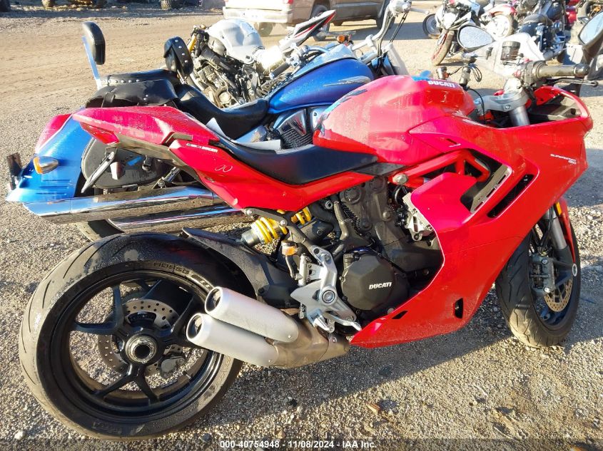 2023 Ducati Supersport VIN: ZDMVABDS3PB004346 Lot: 40754948