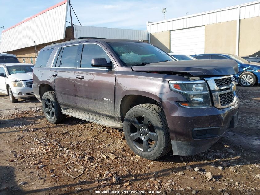 2015 Chevrolet Tahoe Lt VIN: 1GNSKBKC4FR139517 Lot: 40754950