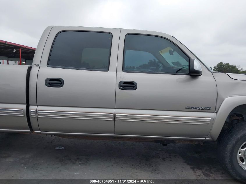 2002 Chevrolet Silverado 2500Hd Lt VIN: 1GCHK23U62F247742 Lot: 40754951