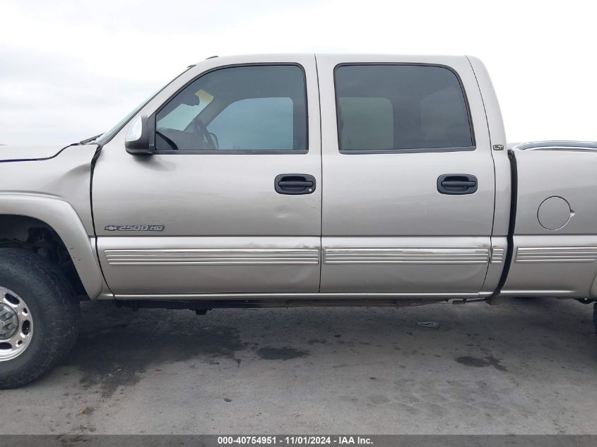 2002 Chevrolet Silverado 2500Hd Lt VIN: 1GCHK23U62F247742 Lot: 40754951