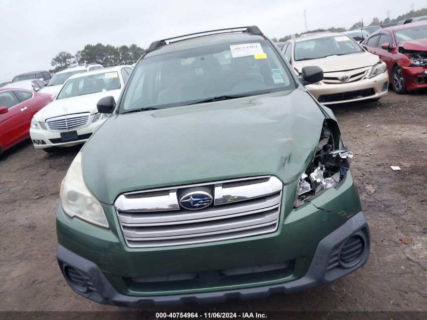 2013 Subaru Outback 2.5I VIN: 4S4BRCACXD3291793 Lot: 40754964