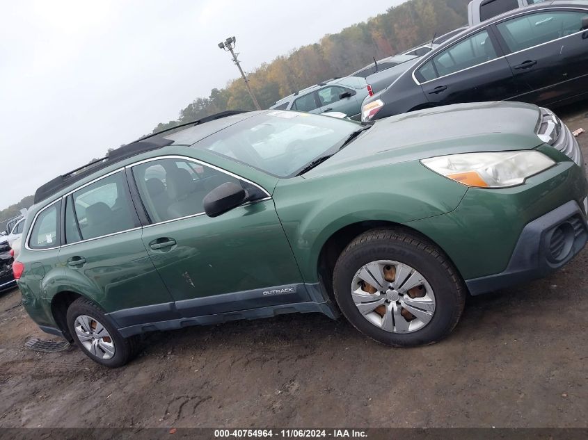 2013 Subaru Outback 2.5I VIN: 4S4BRCACXD3291793 Lot: 40754964