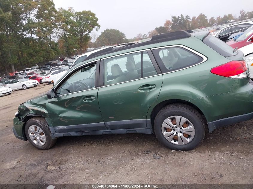 2013 Subaru Outback 2.5I VIN: 4S4BRCACXD3291793 Lot: 40754964