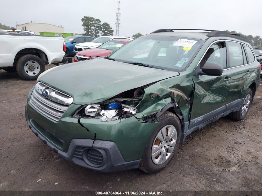 2013 Subaru Outback 2.5I VIN: 4S4BRCACXD3291793 Lot: 40754964