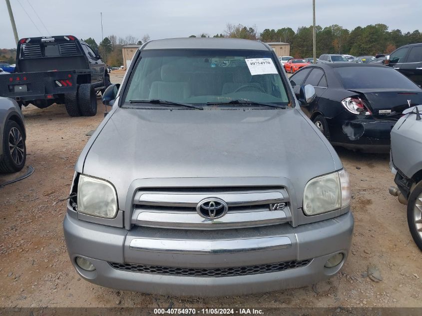 2006 Toyota Tundra Sr5 V8 VIN: 5TBDT44116S527515 Lot: 40754970