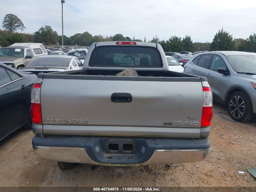 2006 Toyota Tundra Sr5 V8 VIN: 5TBDT44116S527515 Lot: 40754970