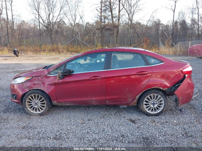 2016 Ford Fiesta Titanium VIN: 3FADP4CJ0GM163284 Lot: 40754984