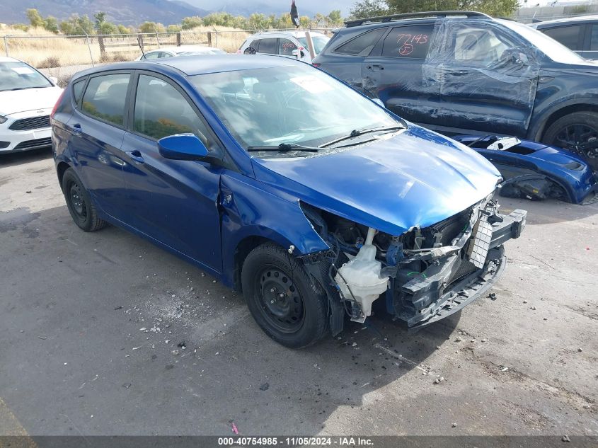 2016 Hyundai Accent Se VIN: KMHCT5AE4GU255048 Lot: 40754985