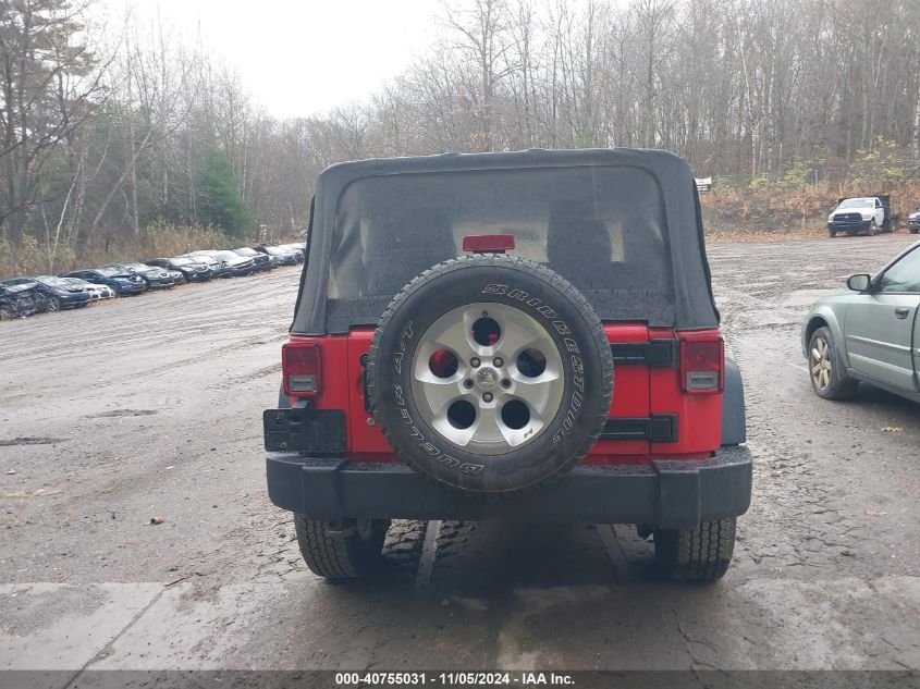 2016 Jeep Wrangler Sport VIN: 1C4AJWAG7GL342456 Lot: 40755031