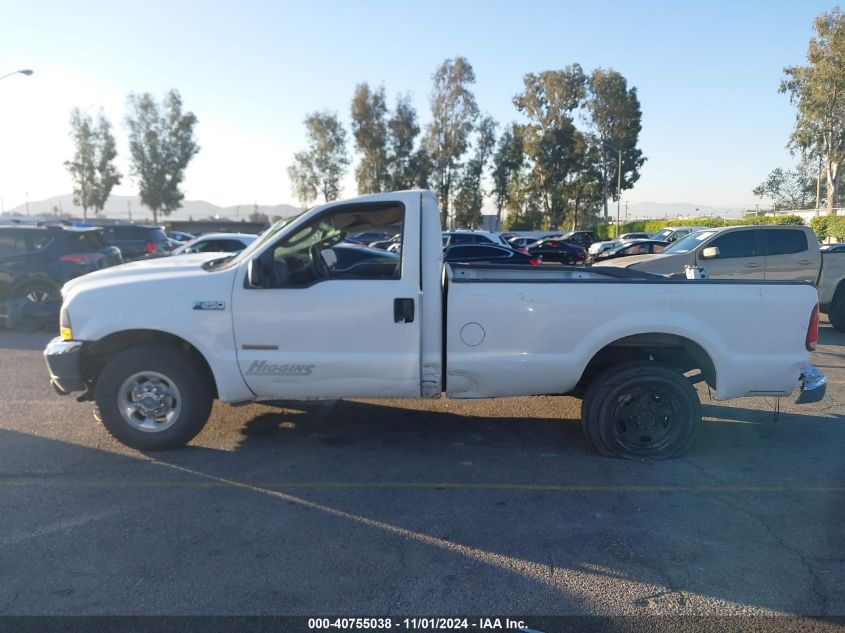 2003 Ford F-250 Xl/Xlt VIN: 1FTNF20P83ED45927 Lot: 40755038