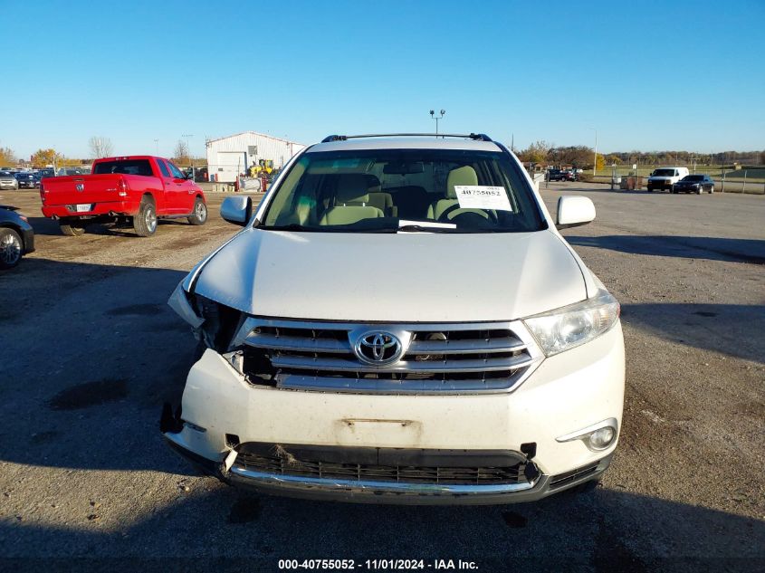 2012 Toyota Highlander Se VIN: 5TDBK3EH8CS128698 Lot: 40755052