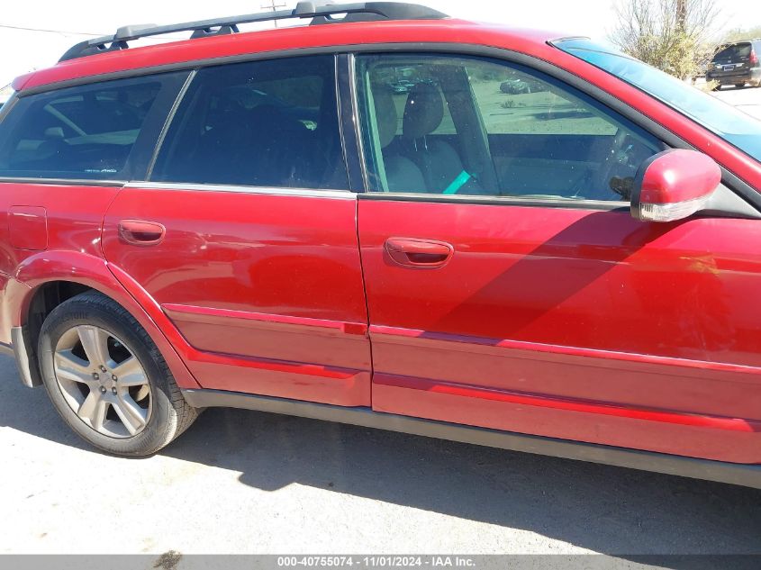 2005 Subaru Outback 2.5Xt Limited VIN: 4S4BP67C554354535 Lot: 40755074