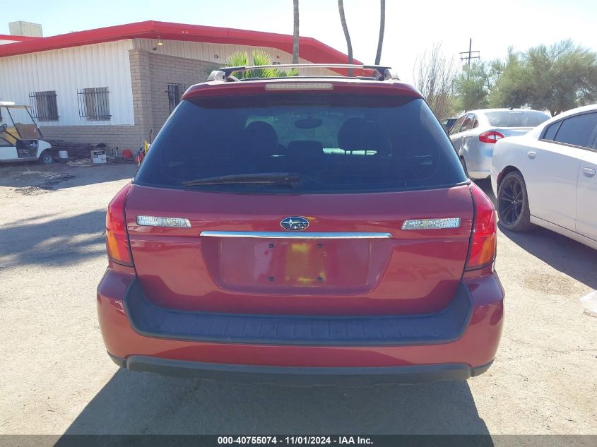 2005 Subaru Outback 2.5Xt Limited VIN: 4S4BP67C554354535 Lot: 40755074