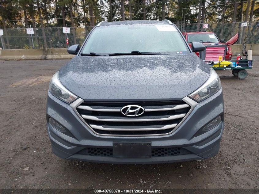 2018 Hyundai Tucson Sel VIN: KM8J3CA47JU640761 Lot: 40755078