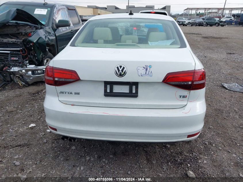 2018 Volkswagen Jetta 1.4T Se/1.4T Wolfsburg Edition VIN: 3VWDB7AJ8JM252649 Lot: 40755086