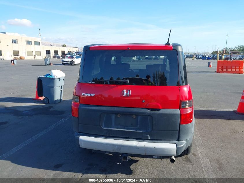 2005 Honda Element VIN: 5J6YH38665L022293 Lot: 40755096