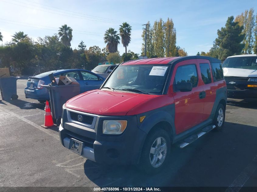 2005 Honda Element VIN: 5J6YH38665L022293 Lot: 40755096