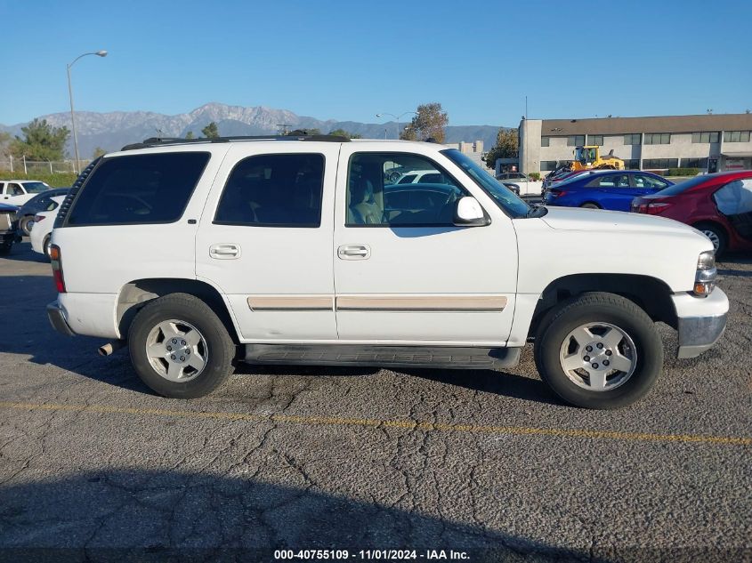 2004 Chevrolet Tahoe Lt VIN: 1GNEC13T24R300155 Lot: 40755109