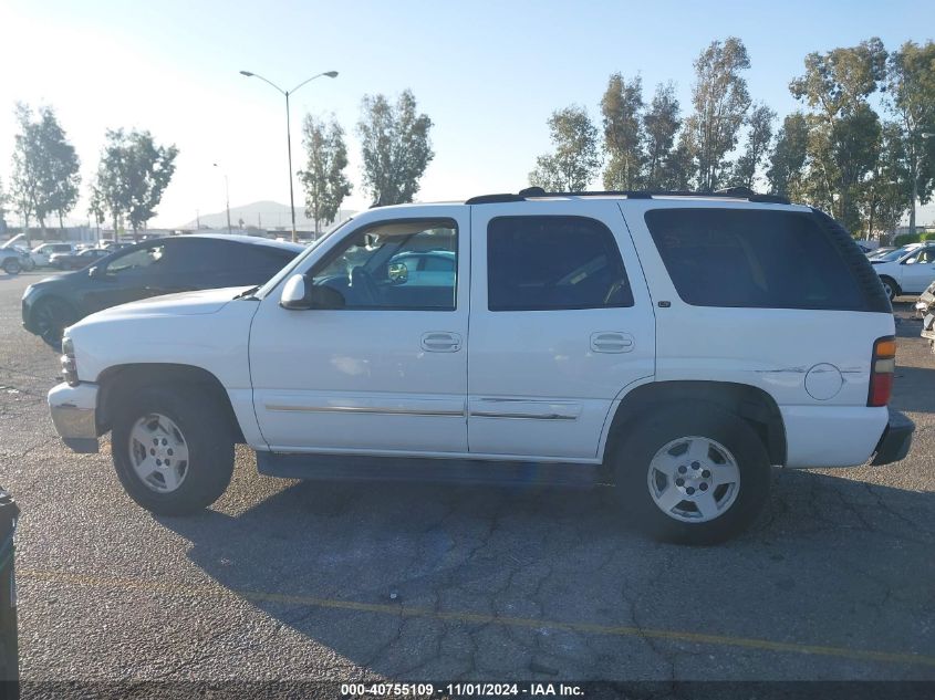 2004 Chevrolet Tahoe Lt VIN: 1GNEC13T24R300155 Lot: 40755109