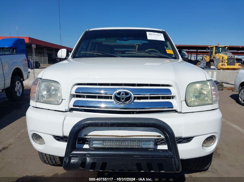 2005 Toyota Tundra Limited V8 VIN: 5TBET38185S481575 Lot: 40755117