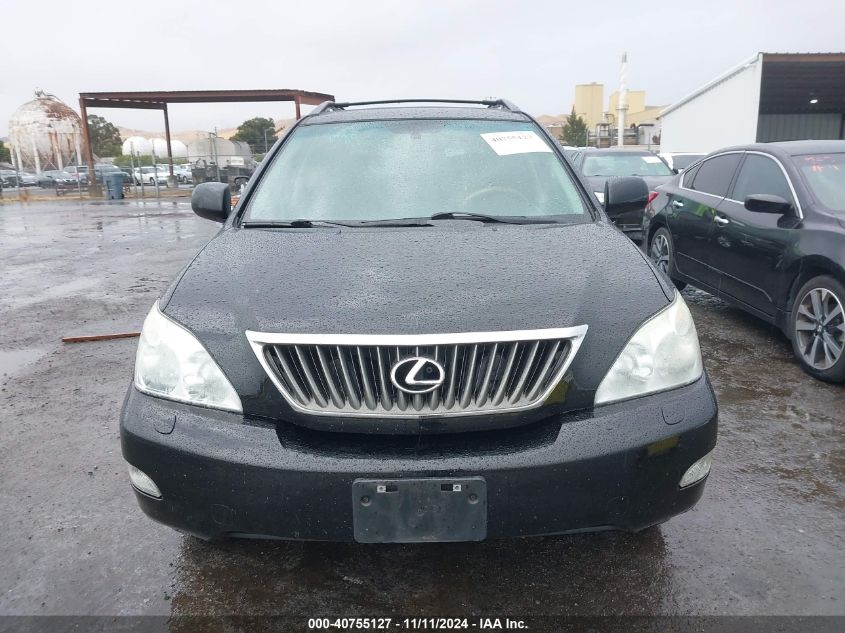 2009 Lexus Rx 350 VIN: 2T2GK31U89C076348 Lot: 40755127