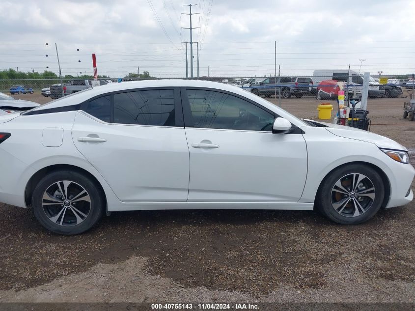 2023 Nissan Sentra Sv Xtronic Cvt VIN: 3N1AB8CV6PY230729 Lot: 40755143