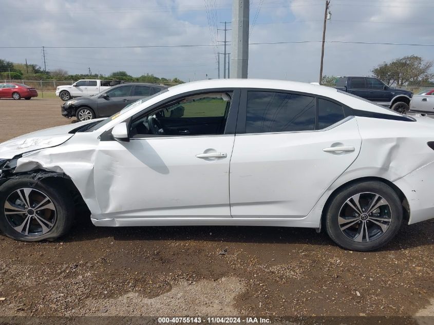 2023 Nissan Sentra Sv Xtronic Cvt VIN: 3N1AB8CV6PY230729 Lot: 40755143