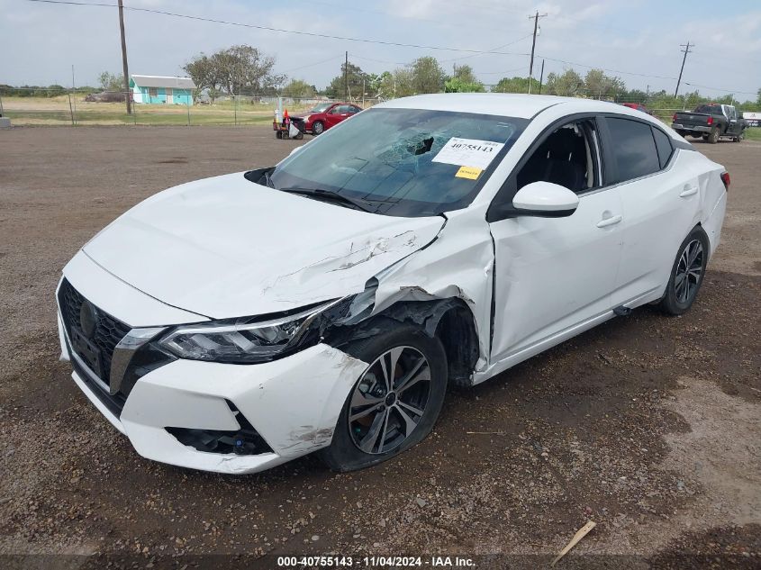 2023 Nissan Sentra Sv Xtronic Cvt VIN: 3N1AB8CV6PY230729 Lot: 40755143