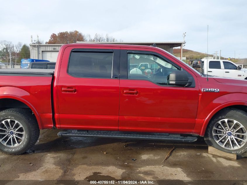 2019 Ford F-150 Xlt VIN: 1FTEW1E42KFB60872 Lot: 40755152