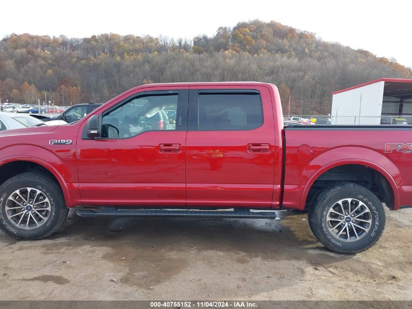 2019 Ford F-150 Xlt VIN: 1FTEW1E42KFB60872 Lot: 40755152