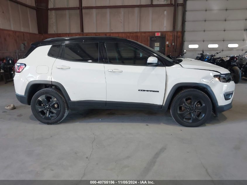 2018 Jeep Compass Altitude Fwd VIN: 3C4NJCBB1JT460890 Lot: 40755156